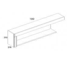 Полка навесная Torino Полка навесная Torino