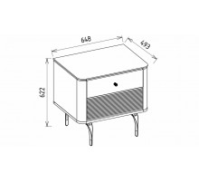 Прикроватная тумба Larissa (Ларисса) lars-27