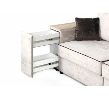 Диван-кровать Бостон 2400 с функциональными подлокотниками (вариант 3)