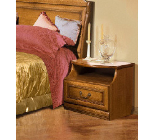 Тумба прикроватная Нинель ММ-167-03 (табак+тп) Тумба прикроватная Нинель ММ-167-03 (табак+тп)
