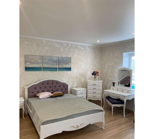 Односпальная кровать Флоренция MUR-112-01/1 с каретной стяжкой Односпальная кровать Флоренция MUR-112-01/1 с каретной стяжкой