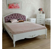 Односпальная кровать Флоренция MUR-112-01/1 с каретной стяжкой Односпальная кровать Флоренция MUR-112-01/1 с каретной стяжкой