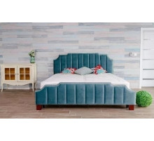 Двуспальная кровать Форсайт MUR-IK-FORS с мягкой спинкой Двуспальная кровать Форсайт MUR-IK-FORS с мягкой спинкой