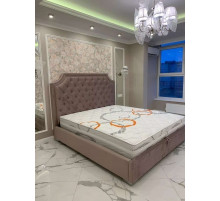 Двуспальная кровать Лоренцо MUR-IK-LOREN с мягкой спинкой Двуспальная кровать Лоренцо MUR-IK-LOREN с мягкой спинкой