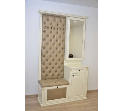 Прихожая Милан MUR-110p-03 с зеркалом и тумбой Прихожая Милан MUR-110p-03 с зеркалом и тумбой