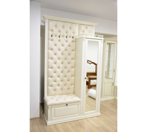 Прихожая Милан-Прованс MUR-110p-04 с зеркалом и шкафом Прихожая Милан-Прованс MUR-110p-04 с зеркалом и шкафом