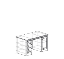 Стол письменный Лючия 193 темный Стол письменный Лючия 193 темный
